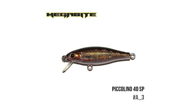 Воблер Megabite Piccolino 40 SP 40 мм 26 гр 03 m - фото 2