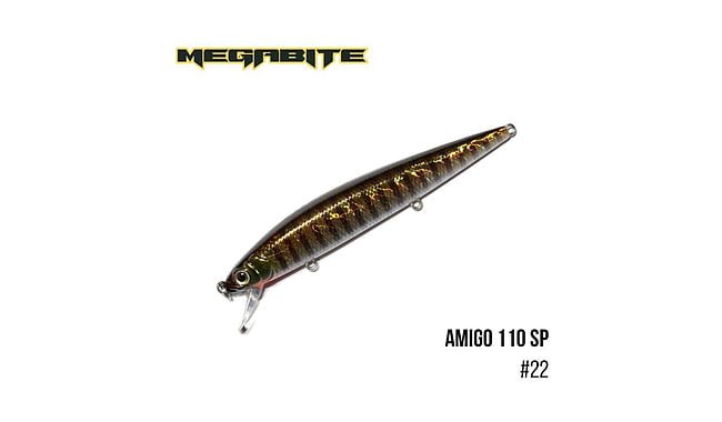 Воблер Megabite Amigo 110 SP 110 мм 143 гр 10 m - фото 1