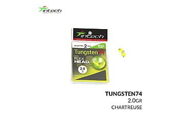 Груз Intech Tungsten 74 Gloss Chartreuse UV 2.0g