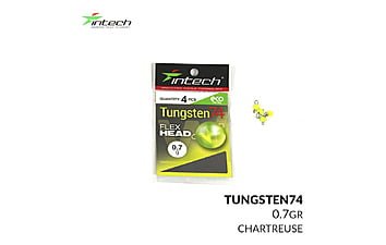 Груз Intech Tungsten 74 Gloss Chartreuse UV 0.7g