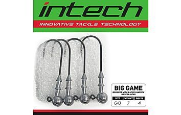 Джиг-головка Intech Big Game Puncher №6 / 0 7.0g 4шт