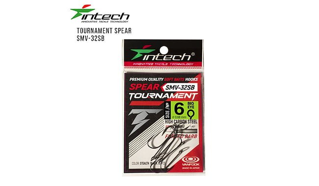 Крючок Intech Tournament Spear SMV-32SB #06 6шт - фото 1