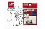 Крючки Vanfook WORM35B Flat NS #02 8шт - фото 1