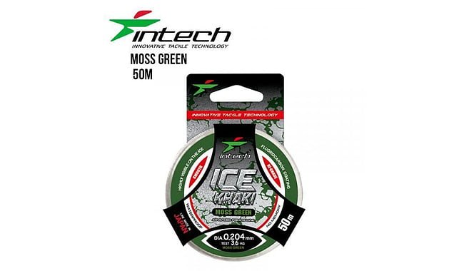 Волосінь Intech Ice Line Moss 50m 0.10mm 0.9kg - фото 1