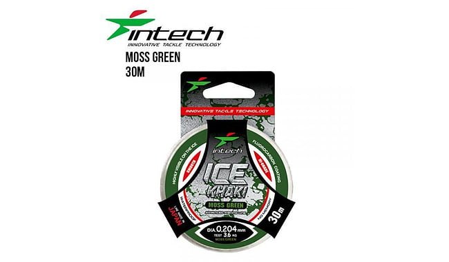 Волосінь Intech Ice Line Moss 30m 0.126mm 1.4kg - фото 1