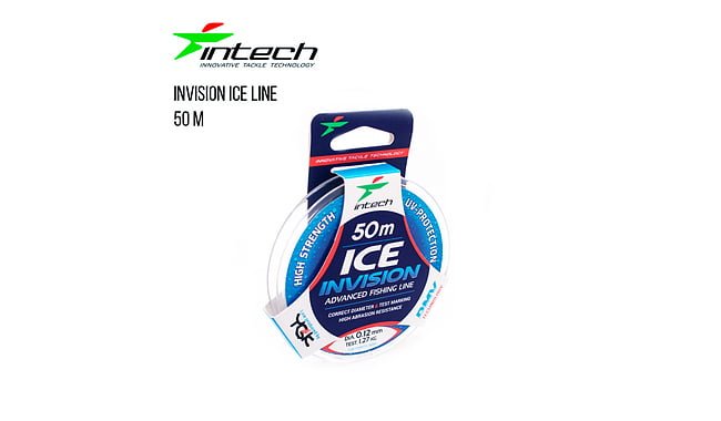 Леска Intech Invision Ice Line 50 м 0,16 мм 2,21 кг - фото 1