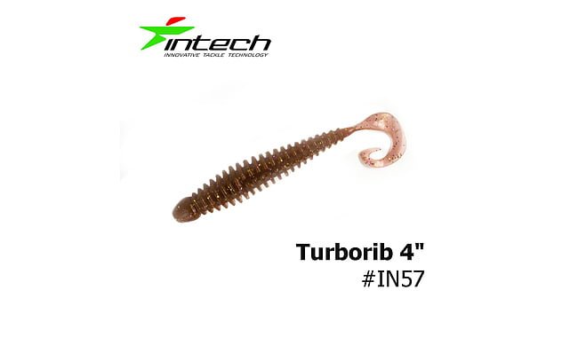 Твістер Intech Turborib 4.0", 5 шт - фото 3