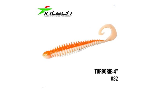 Твістер Intech Turborib 4.0", 5 шт - фото 18