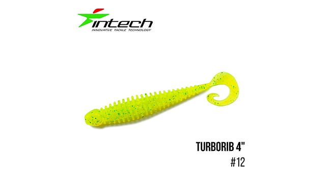 Твістер Intech Turborib 4.0", 5 шт - фото 19