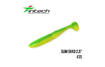 Приманка Intech Slim Shad 2,5 "12 шт