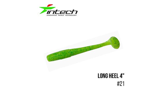 Виброхвост Intech Long Heel 4.0", 6 шт - фото 6
