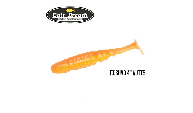 Виброхвост Bait Breath T.T.Shad 4.0", 6 шт - фото 1