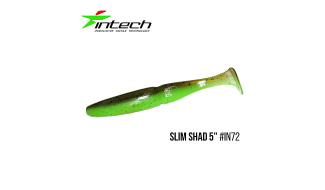 Виброхвост Intech Slim Shad 5.0", 5 шт - фото 10