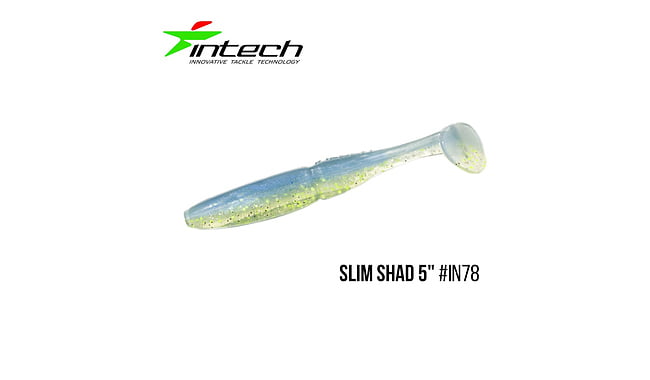 Виброхвост Intech Slim Shad 5.0", 5 шт - фото 3