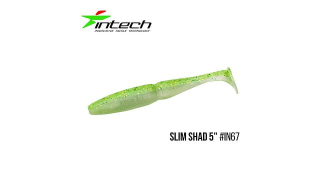 Виброхвост Intech Slim Shad 5.0", 5 шт - фото 4