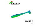 Виброхвост Intech Long Heel 4.0", 6 шт - фото 3