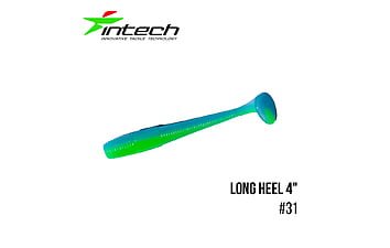 Виброхвост Intech Long Heel 4.0", 6 шт