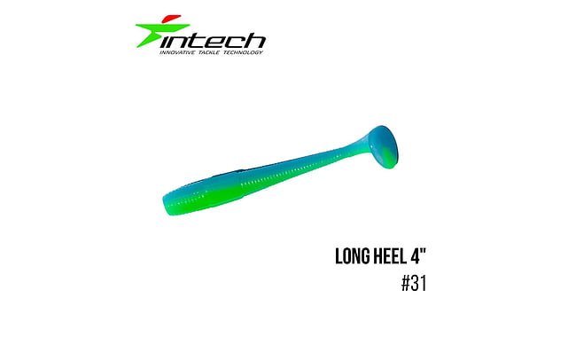 Виброхвост Intech Long Heel 4.0", 6 шт - фото 3