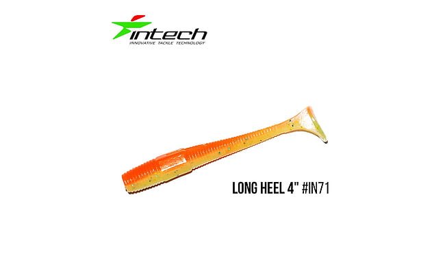 Виброхвост Intech Long Heel 4.0", 6 шт - фото 23