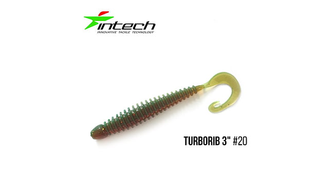 Твистер Intech Turborib 3.0", 7 шт - фото 8