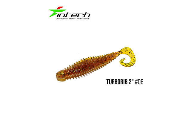 Твистер Intech Turborib 2.0", 12 шт - фото 34