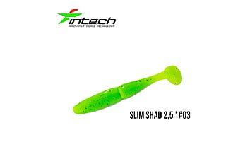 Приманка Intech Slim Shad 2,5 "12 шт