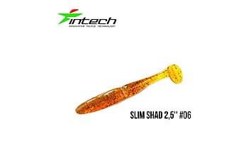 Приманка Intech Slim Shad 2,5 "12 шт