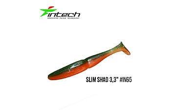 Приманка Intech Slim Shad 3,3 "7 шт