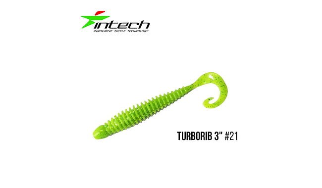 Твістер Intech Turborib 3.0", 7 шт - фото 22