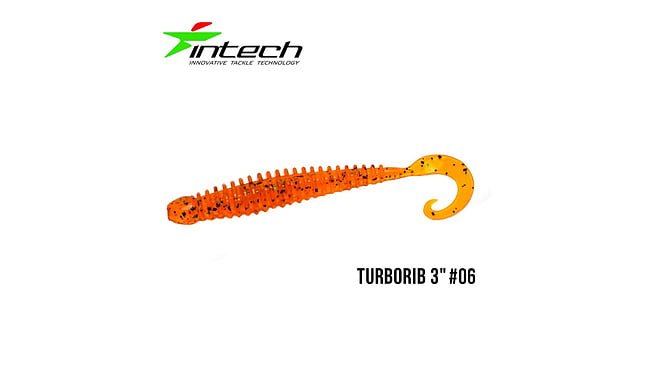 Твистер Intech Turborib 3.0", 7 шт - фото 16