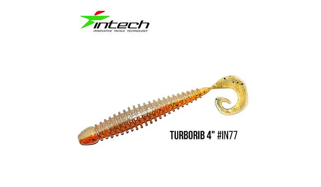Твістер Intech Turborib 4.0", 5 шт - фото 12