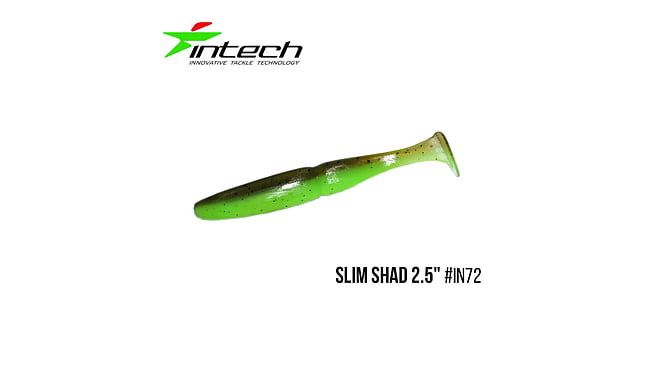 Виброхвост Intech Slim Shad 2.5", 12 шт - фото 20