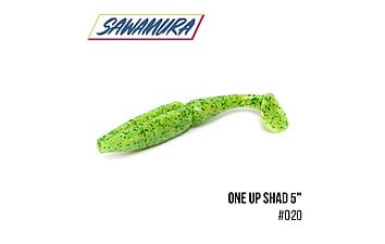 Виброхвост Sawamura One'Up Shad 5.0", 5 шт