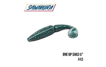 Виброхвост Sawamura One'Up Shad 5.0", 5 шт