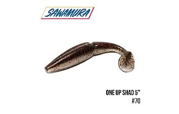 Виброхвост Sawamura One'Up Shad 5.0", 5 шт