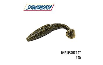Виброхвост Sawamura One'Up Shad 2.0" 9 шт