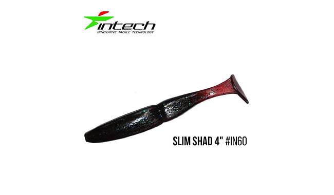 Виброхвост Intech Slim Shad 4.0", 5 шт - фото 10