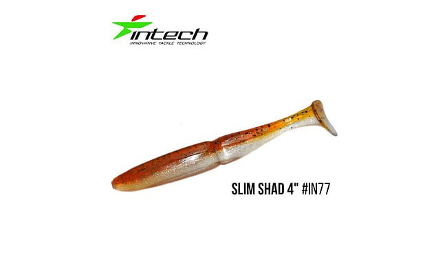 Виброхвост Intech Slim Shad 4.0", 5 шт - фото 11