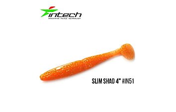 Приманка Intech Slim Shad 4 "5 шт