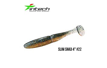 Приманка Intech Slim Shad 4 "5 шт