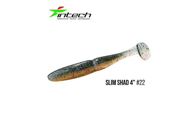 Виброхвост Intech Slim Shad 4.0", 5 шт - фото 13