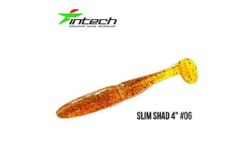 Виброхвост Intech Slim Shad 4.0", 5 шт