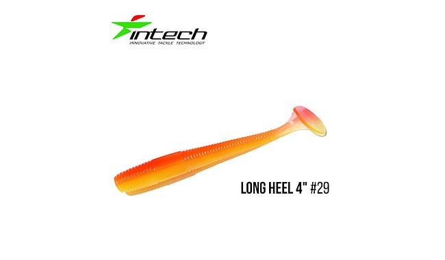 Виброхвост Intech Long Heel 4.0", 6 шт - фото 11