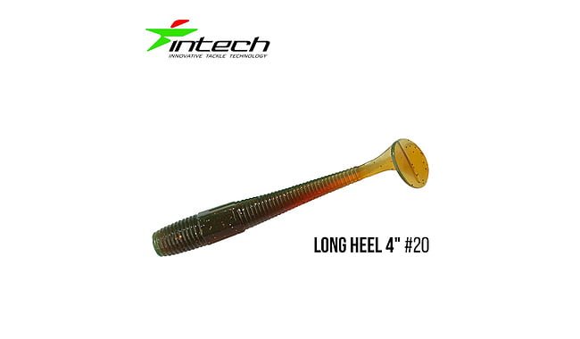 Виброхвост Intech Long Heel 4.0", 6 шт - фото 13