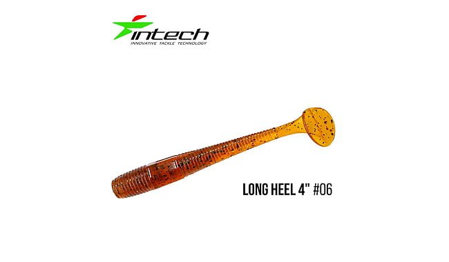Виброхвост Intech Long Heel 4.0", 6 шт - фото 14