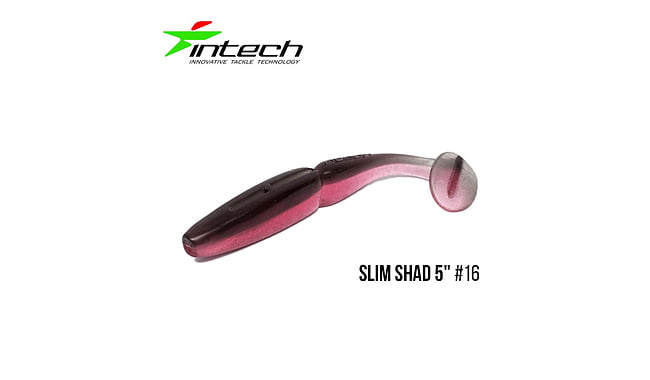 Виброхвост Intech Slim Shad 5.0", 5 шт - фото 14