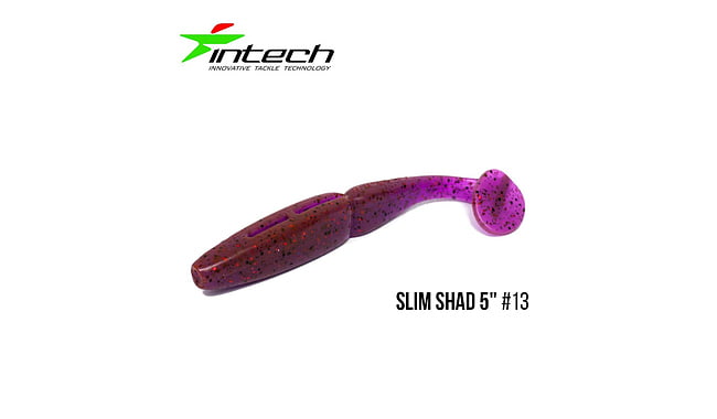 Виброхвост Intech Slim Shad 5.0", 5 шт - фото 15