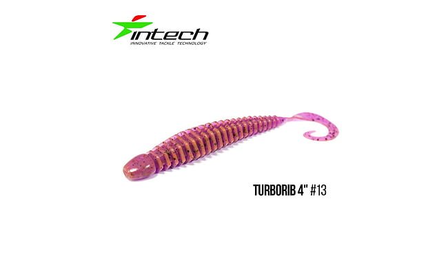 Твістер Intech Turborib 4.0", 5 шт - фото 20