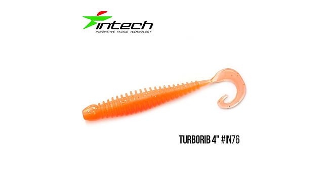 Твістер Intech Turborib 4.0", 5 шт - фото 21