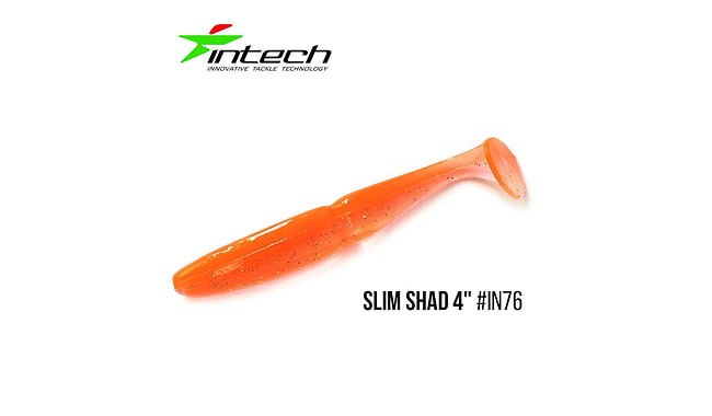 Виброхвост Intech Slim Shad 4.0", 5 шт - фото 9